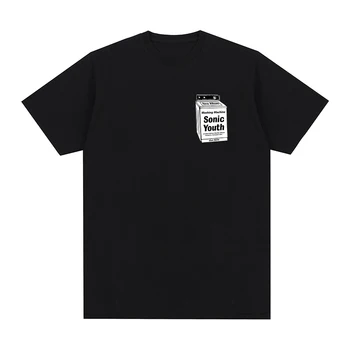 sonic gençlik T-shirt Yaz Rock Grubu Pamuk T Gömlek Erkekler Yeni TEE TİŞÖRT Bayan Tops