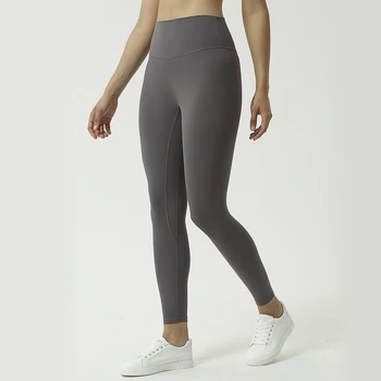 Dikişsiz Lulu Hizalama Tayt Yoga Pantolon Yoga Tayt Spor Giyim Koşu Tayt Spor Joggers Kadınlar Sweatpants Yoga