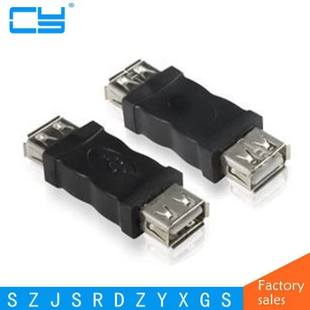 Yeni USB 2.0 Tip A Dişi A Dişi Çoğaltıcı Adaptör Konnektörü F / F Dönüştürücü 2 Adet / grup