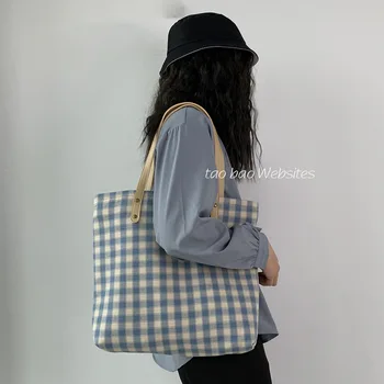 Ekstra Büyük Kadın Yün keten çantalar Balıksırtı Desen Tasarım Kadın Büyük Tote Çanta Rahat Omuz alışveriş çantası Bayanlar İçin