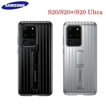 Orijinal Samsung Galaxy S20 Ultra 5G Ayakta Durumda Ultimate Cihazı Sağlam koruma kapağı İçin Galaxy S20 S20 artı EF-RG988