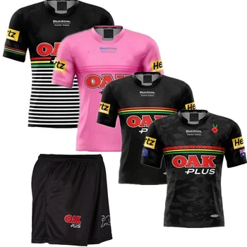 Avustralya 2022 2023 PANTERLER YERLİ alternatif rugby forması ev uzakta 1991 Retro Rugby gömlek Formaları t-shirt büyük boy 4xl 5xl