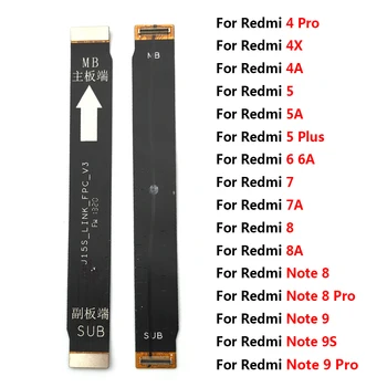 10 Adet İçin Ana Kurulu Flex Kablo Xiaomi Redmi 4 4X 4A 5 5A 7 7A 6 6A 8 8A Not 8 8T 9 Pro 9S Mi 10T Lite Bağlantı Anakart Flex