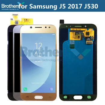 Samsung Galaxy J5 2017 LCD Ekran LCD ekran Samsung J530 SM-J530F J530M LCD Meclisi dokunmatik ekran digitizer Test Çalışma