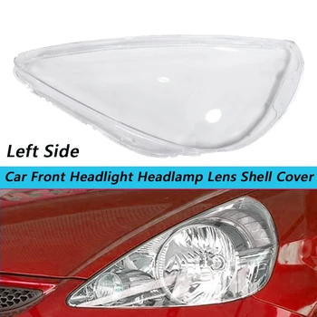 Araba Ön Far başkanı işık lambası Lens Kabuk Kapak Değiştirme Honda Fit Jazz Hatchback 2003-2007