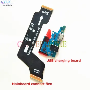 Yeni USB şarj Portu Bağlayıcı Kurulu + Anakart Flex Kablo Samsung Galaxy A70 A705F