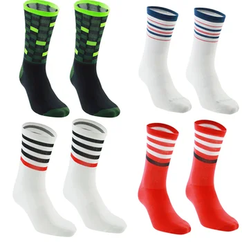 Spor çoraplar Unisex Bisiklet Çorap Erkekler açık spor çorapları Bisiklet Ayakkabı Yol Bisikleti Çorap Koşu Basketbol