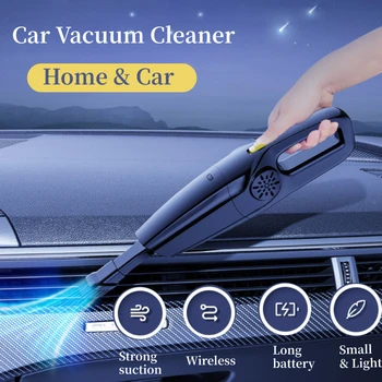 Akülü Araba elektrikli süpürgeler elektrikli el süpürgesi kablosuz temizleme Makinesi Powerul ıslak ve kuru ev aletleri Araba Aksesuarı