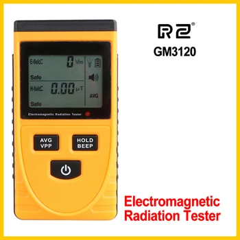 RZ LCD Elektromanyetik radyasyon dedektörü Test Cihazı Radyasyon Ölçer Dozimetre Sayacı Ölçüm Bilgisayar Telefonu TV için GM3120