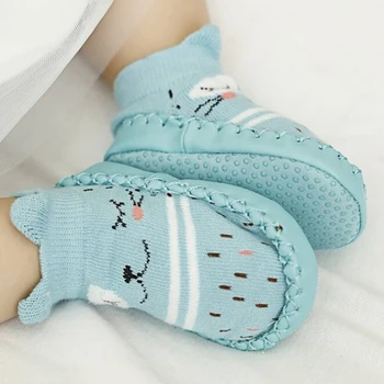 Unisex Bebek Ayakkabıları İlk Ayakkabı bebek yürüteci Toddler Kız Çocuklar Yumuşak Kauçuk Taban Bebek Örgü Patik kaymaz