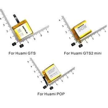 Hualaya Amazfit akıllı saat GTS A1913 POP A2009 GTS2 mini Piller pil akıllı saat Şarj Edilebilir Li - ion Polimer