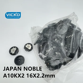 Japonya İmparatorluğu ASİL A10KX2 dişli potansiyometre A103 10 K A10K çift çekme potansiyometre 16 * 2.2 MM anahtarı 5 ayak