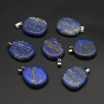 Doğal Taş Kolye Düzensiz Lapis lazuli için İyi Kalite uğurlu takı Yapımı DIY Kolye Küpe Kadın Hediyeler