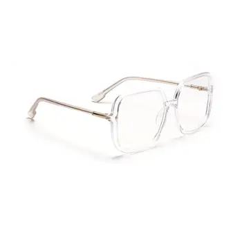 mavi ışık gözlük çerçevesi bilgisayar gözlük gözlük Büyük Kare şeffaf kadın kadın gözlük çerçevesi 2019 gözlük çerçeveleri