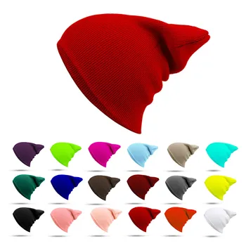 Kış Şapka Erkekler İçin Skullies Beanies Kadın Moda Sıcak Kap Unisex Esneklik Örgü Bere Yeşil Unisex Rahat Şapkalar 10 renkler