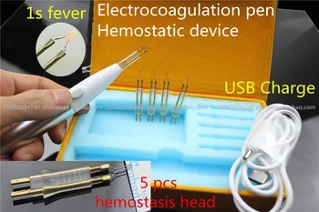 tıbbi Elektrokoagülasyon kalem Hemostatik cihaz Kan damarı Çift katlı göz kapakları hemostaz enstrüman Kozmetoloji plastik alet