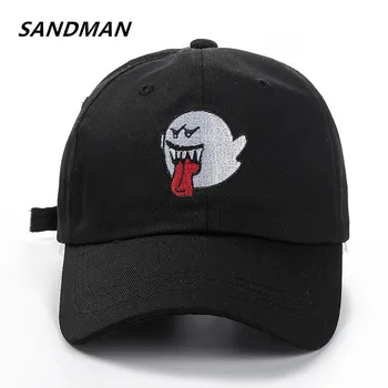SANDMAN Bryson Yeke Şapka Amerikan Rapçi Şarkıcı Trapsoul Snapback Hip Hop Baba Şapka Sıkıntılı Boo Hayalet Kadın Erkek beyzbol şapkası