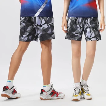 Erkek / kadın badminton şort çocuk öğrenci spor şort masa tenisi giyim koşu rekabet eğitim şort baskı