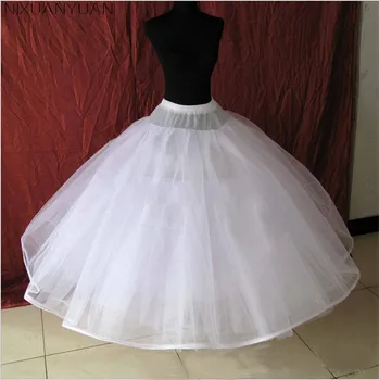 8 Kat Hiçbir Kemik Beyaz Tül Kabarık Kombinezon Düğün Aksesuarları Vestido De Noiva 2022 Düğün Jüpon düğün elbisesi