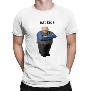 Bertram Yemek Çocuklar t shirt erkek Komik Kadın T-shirt Yemek Çocuklar Tee üstleri Adam yaz Kısa Kollu Siyah Casual fit Gömlek camiseta