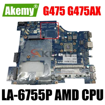 Lenovo G475 G475AX laptop anakart Anakart LA-6755P anakart AMD CPU DDR3 HD6370M 1GB %100 tamamen test edilmiştir