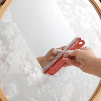 Xiaomi Mijia Çok Fonksiyonlu Su Silecek Silecek Bıçak Silikon Ev Araba Yıkama pencere camı Temiz Duş Aracı Mini Cam Temizleyici
