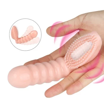 Parmak Kol Vibratör G Noktası Masaj Klitoris Teşvik Kadın mastürbasyon için seks oyuncakları Kadınlar için Seks Shop Yetişkin Ürünleri Mağazası