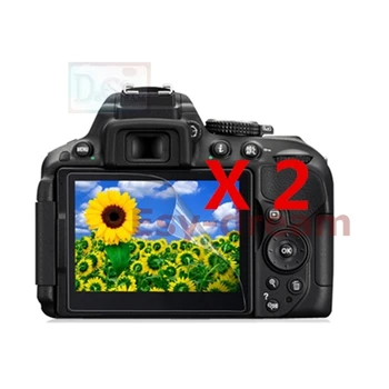 2 adet Yüksek Kalite lcd ekran Ekran koruyucu Film Nikon D5300 D5500 D5600 PB432