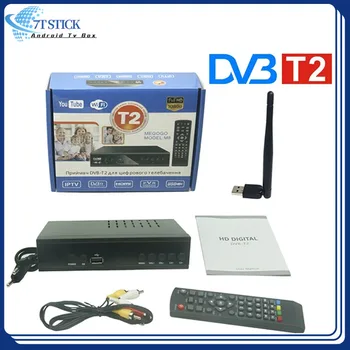 DVB T2 ricevitore TV digitale terrestre completo 1080P DVB T2 H.264 sintonizzatore TV ricevitore supporto Youtube WIFI