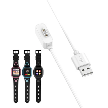 Çocuklar Smartwatch Şarj Güç Adaptörü USB şarj kablosu için Xplora X5 Oyun / X4 akıllı saat Bileklik Şarj Aksesuarları