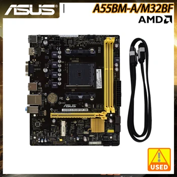 ASUS A55BM-A/M32BF Soket FM2 Anakart DDR3 AMD A55 AMD A10 / A8 / A6 / A4 / Athlon VGA HDMI PCI - E 3.0 PCI - E X16 Mikro ATX