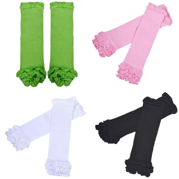 M89CNew çocuk bebek kız çorap bebek bacak ısıtıcıları çorap Kneepad sıkı çorap çorap beyaz / Siyah / yeşil / pembe