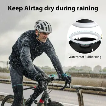 Bisiklet Çan Airtag Hava Etiketi Gizli anti-hırsızlık Gps İzci Su Geçirmez 22-25mm Bisiklet Gidon Çapı bisiklet zili Ho S3t6