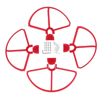 4 adet Tampon Drone Aksesuarları Hafif 360 Koruma Dayanıklı Pervane Guard Blade Uçuş Güvenliği İçin DJI Phantom 3 SE