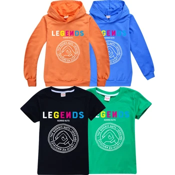 Norris Fındık Legends-Catch Me Knuckles T Shirt %100 % Saf Pamuk Norris Fındık Youtube Çocuklar Pop Pastel Legends Meme Yakalamak hoodies