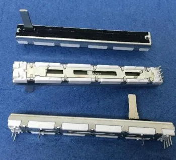 [VK] MG166CX-USB 75mm A20Kx2 A20K A203 Yamaha inme 60mm çift mikser fader potansiyometre Slayt anahtarı kolu 15mm beyaz