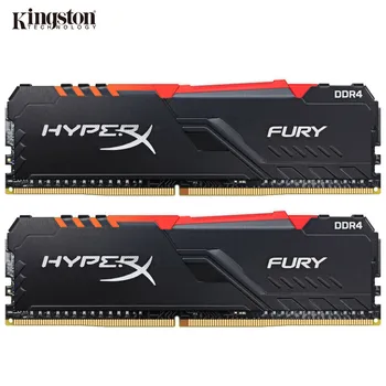 Kingston HyperX FURY RAM DDR4 RGB Bellek 2400 MHz 2666 MHz 3000 MHz 3200 MHz 3466 MHz DIMM XMP Memoria ddr4 için masaüstü bellek Ram