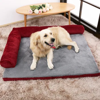 Köpek yatağı kanepe yastığı Çıkarılabilir Kapak Pet Malzemeleri Yumuşak serme yatak Büyük Orta Köpekler için Kedi Camas Para Perro Yastık