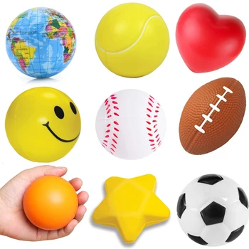 Balle Anti Stres stres oyuncakları Sıkma Topu Komik Hediyeler Yetişkinler Çocuklar İçin Rahatlatıcı Gadget Juguete Para Aliviar El Estrés