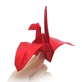 Vinç Sihirli (Origami Sihirli) Sihir Kağıt Vinç Yakın Çekim Sihirli Sahne Sokak Aksesuarları Mentalism