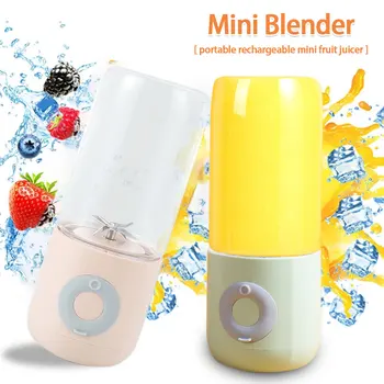 Mini Taşınabilir meyve sıkacağı bardağı USB elektrikli mikser Şişe Meyve smoothie blenderı Seyahat Ev