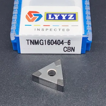 Elmas Eklemek PCD CBN CNC torna tezgahı Aracı TNMG160404-6 CBN 6 T TNMG160408-6 CBN Sert Çelik TNMG160404 / 8 CBN