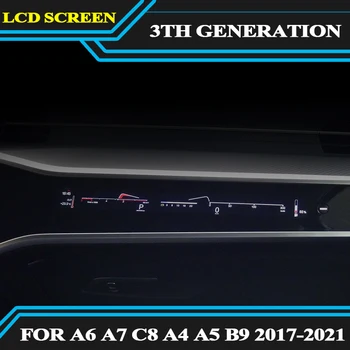 Audi için A4 S4 RS4 A5 S5 RS5 2016-2020 A6 A7 C8 Pano Co-pilot LCD ekran 3th nesil Yolcu LCD ekran Enstrüman
