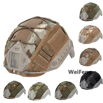 Taktik Kask Kapağı MH PJ BJ Ops-Core hızlı Tip Kask CS Wargame Paintball Ordu Askeri Kask Kapağı Avcılık Aksesuarları