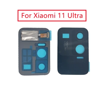 Arka LCD Ekran için Xiaomi 11 Ultra Kamera Kapağı Cam Lens ile mi 11u Ekran Dokunmatik Ekran Digitizer Meclisi Değiştirin