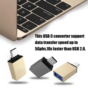 Adaptör Dönüştürücü Tip C USB3. 0 OTG Şarj Testi sabit disk Dönüştürücü Xiaomi