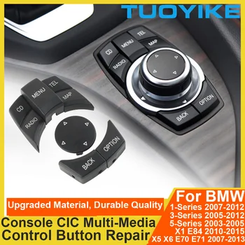 Araba Konsolu CIC ı-Drive Multimedya Kontrol Düğmesi BMW İçin 1 2 3 4 5 7X1X3X4X5X6 E87 E90 E60 E84 E70 E71 F20 F22 F30 F10 F01