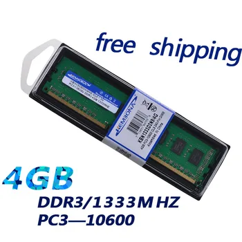 KEMBONA Marka Bellek DDR3 Ram 1333 MHz 4G 4 GB Masaüstü Long-dimm Memoria ile Uyumlu DDR 3 1066 MHz Ücretsiz Kargo