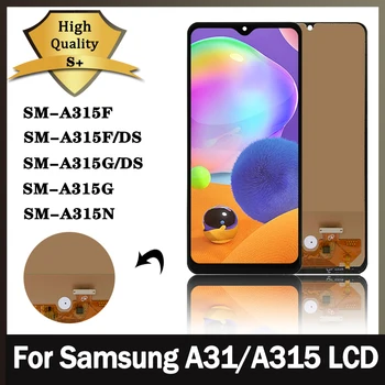 100 % Test A315 Samsung LCD Galaxy A31 LCD ekran dokunmatik ekranlı sayısallaştırıcı grup samsung için yedek A315 A315F LCD