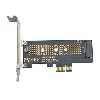 NVMe PCIe M. 2 NGFF SSD PCIe x1 Adaptör Kartı PCIe x1 to M. 2 Kartı Braketi ile PCI-E M. 2 Adaptörü için 2230 2240 2260 2280 SSD M2